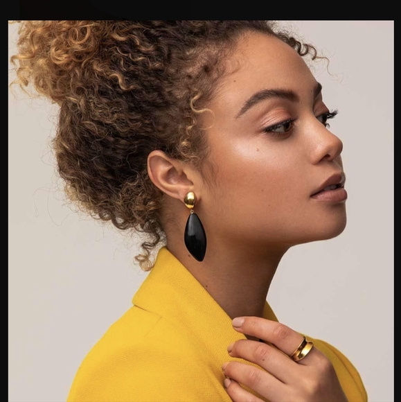 Soko Tulla Horn Drop Earrings - Picture 3 of 3